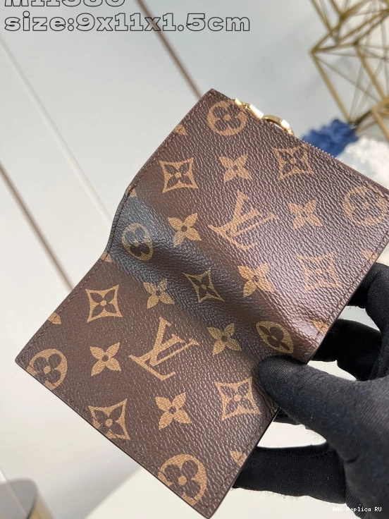 Aaa replica bags Wallet - VUITTON LOUIS Lisa 9*11.5*1.5CM 0804